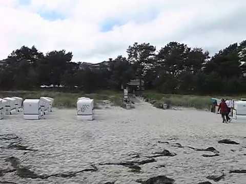 Der Strand von Binz in Rügen am 17.09.2016 (Sa).