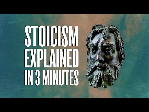 Stoicism Explained In 3 Minutes