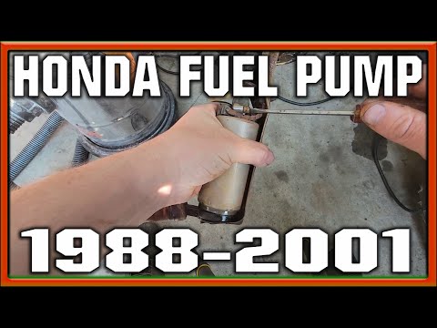 How to Replace a Fuel Pump (Honda Civic CRV Accord Prelude CRX & Others)