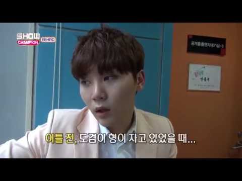 [ENG SUB] BooSeok's confessions - Seventeen_Show Champion Behind 160531