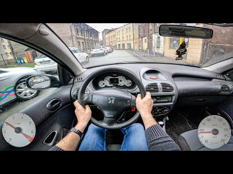 Peugeot 206 2000 | 1.4 75 HP  | POV Test Drive