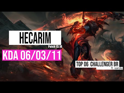 Hecarim vs Karthus (Jungle) | BR Challenger | Patch 13.18 Season 13