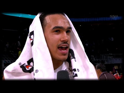 Dalano Banton Post-Game Interview / Career High 27 Pts vs Detroit Pistons