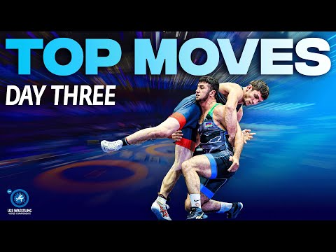 Top 4-point moves of Day 3 from U23 World Championships #WrestleTirana