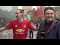 Zlatan  Ibrahimovic  takes to Manchester streets