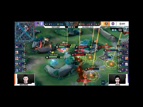 Alliswell Alta vs Hertz GGNT Game 1 | ASL B Series 2022 Spring Day 1 | Garena AOV Indonesia