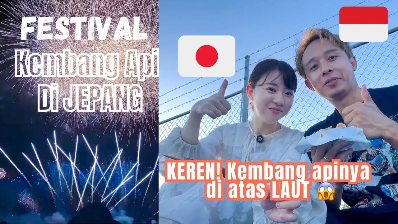 Festival Kembang Api di Jepang 2025 🎆 Spektakuler di Atas Laut!