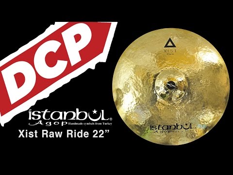 Istanbul Agop Xist Brilliant Raw Ride Cymbal 22" image 3