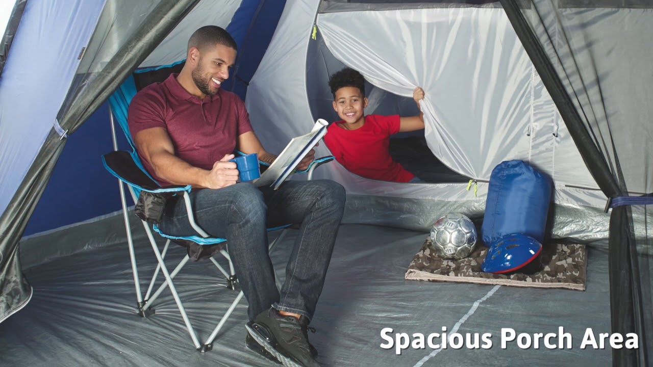 Watch video Studio - Trespass Torrisdale 6 Man Tent Now Studio - Trespass Torrisdale 6 Man Tent