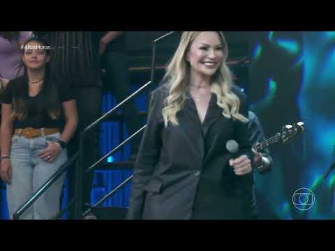 Guilherme Arantes e Solange Almeida cantam "Brincar de Viver" no Altas Horas