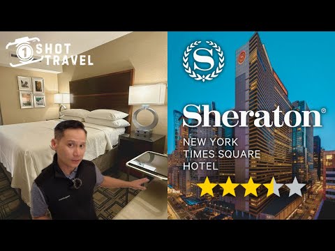 I stayed SHERATON TIMES SQUARE NYC: A Detailed Hotel Review! 🥂