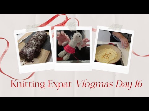 Knitting Expat Vlogmas - Day 16 - Naan & Lamby Skirts!