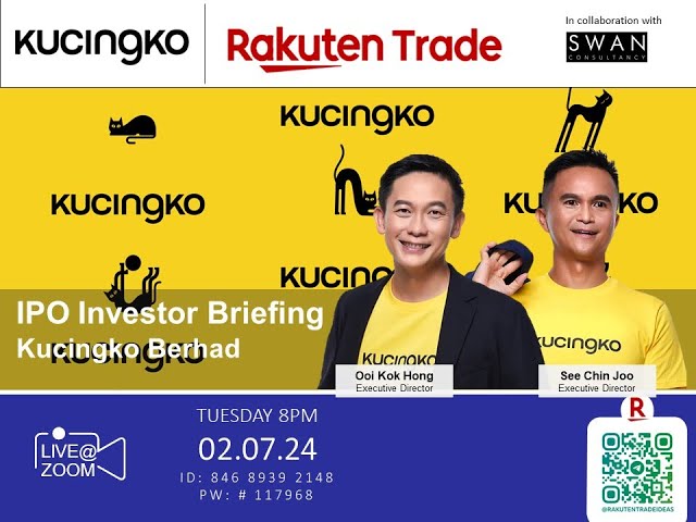 (Webinar) Rakuten Trade Ideas 🎯 - Kucingko Berhad