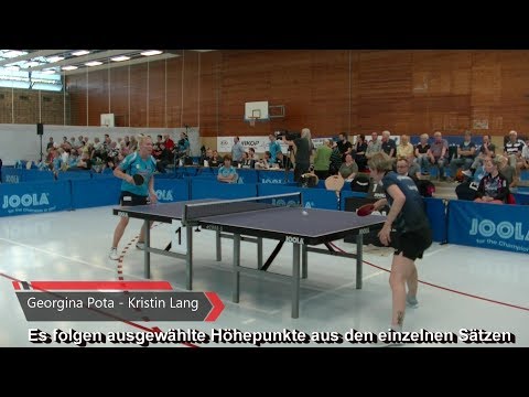 Höhepunkte aus Georgina Pota - Kristin Lang | Playoff Finale Damen-Bundesliga 2019 , 2. Einzel