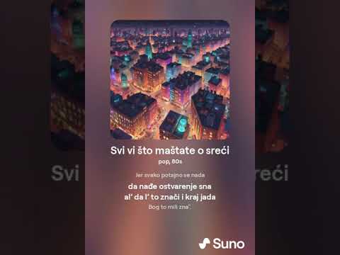 Svi vi što maštate o sreći(Milan Timotić Bata-čuvena pesma iz filma ,,Maratonci'')-nova verzija