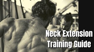 Neck Extension Training Guide