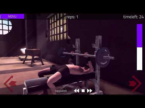GymOrDie - bodybuilding game Video
