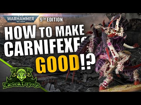 Making Carnifexes GREAT | Warhammer 40k Tyranid Tactics & Review | Datasheet Deep-Dive