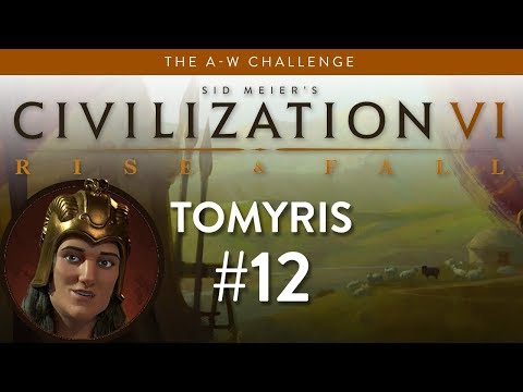 Let's Play Civilization 6: Rise and Fall - Deity - Tomyris part 12