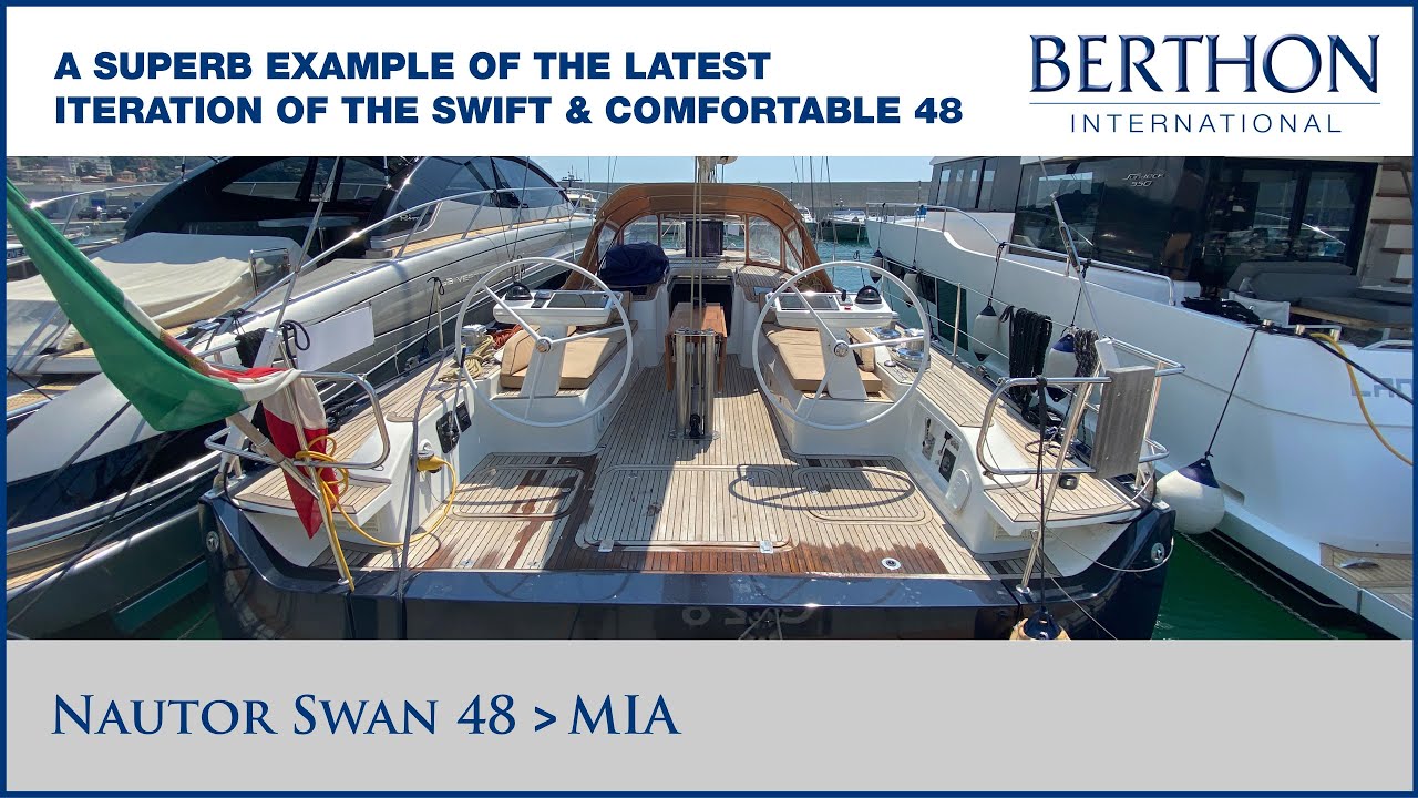 [OFF MARKET] Nautor Swan 48 (MIA), with Ben Cooper - Yacht for Sale - Berthon International