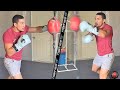 TEOFIMO LOPEZ TRAINING LIKE A BEAST AHEAD OF TITLE DEFENSE! LETS HANDS GO ON DOUBLE END BAG!