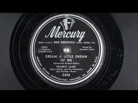 Frankie Laine - Dream a Little Dream of Me [1950]