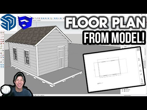 Creating a Floor Plan in LAYOUT from a SketchUp Model in 2022!
