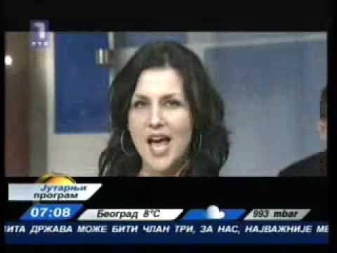 V I S Scena   I Will Survive Gloria Gaynor RTS 1   Beograd Jutarnji Program 02 03 2008