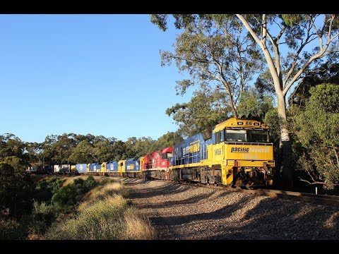 South Australian Trains - November 2017 to January 2018