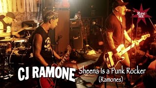 CJ Ramone "Sheena Is a Punk Rocker" (Ramones) @ Estraperlo (30/07/2016) Badalona