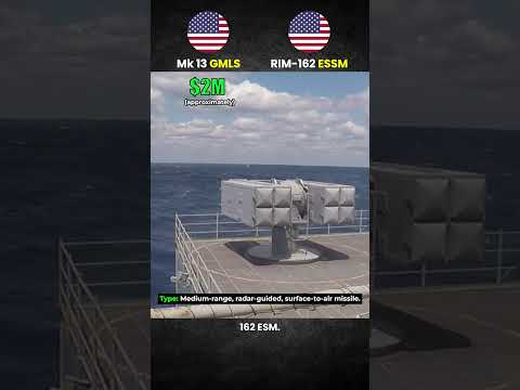 Mk-13 GMLS vs RIM-162 ESSM: Cost per Shot 🎯#military