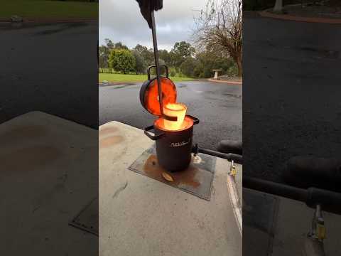 Copper Water Casting - Super Fun ASMR Metal Melting - BigStackD Casting #asmr #copper