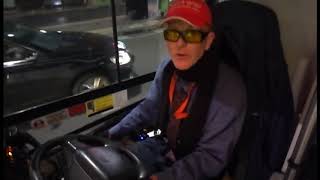 The Singing Sydney Bus Driver sings Hunters And Collectors&#39; &quot;When The River Runs Dry&quot;.