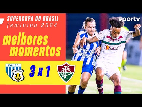 Gols e lances de Avaí x Fluminense