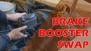 Replacing a Power Brake Booster and Master Cylinder