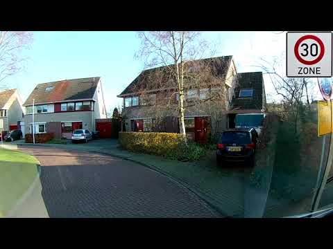 routevariant lijn 161 in Olst op vrijdag (richting Deventer)