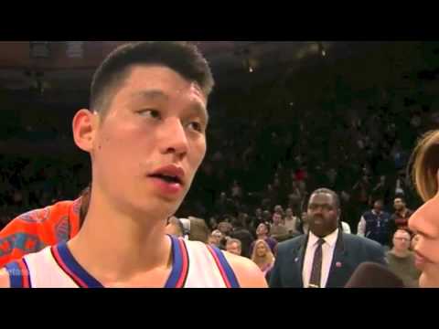 Jeremy Lin post game vs nets
