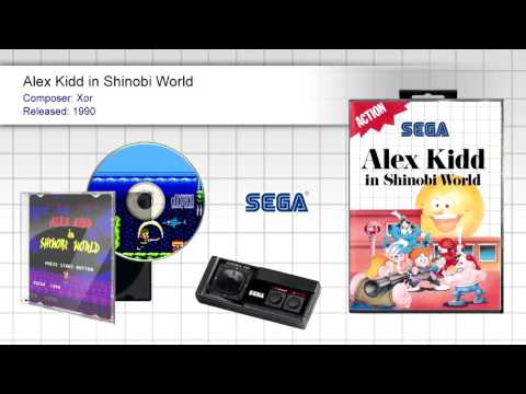 Alex Kidd in Shinobi World (Full OST) - SMS