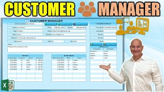 Learn How To Become An Excel Developer As I Create This Customer Manager In Excel From Scratch