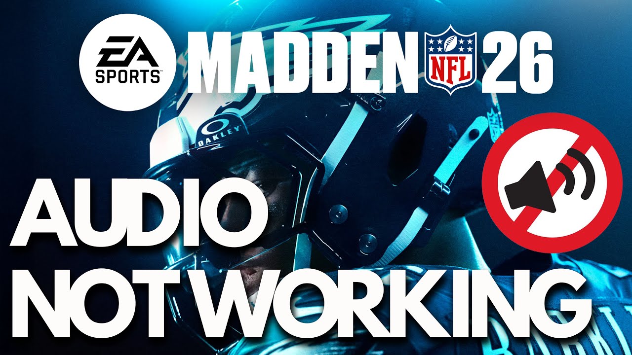 🎧 Madden NFL 26 FIX – Audio Not Working | Crackling, Muffled & Popping Sound on PC🏈