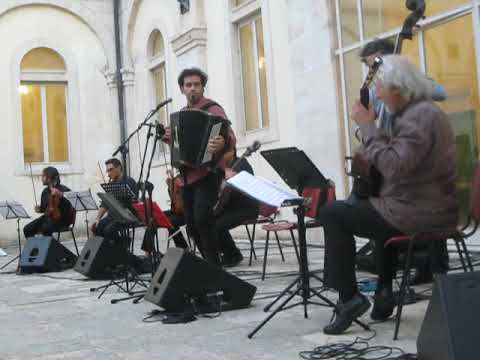 Vince Abbracciante con Nando Di Modugno, Giorgio Vendola e Alkemia Quartet. Talos Festival 2018_1