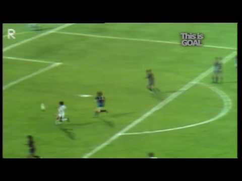 Goal! Wolfgang Seel. UEFA Cup Winners' Cup 1978/1979. Final. Barcelona - Fortuna Dusseldorf