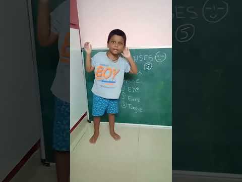 Fun Activity With Senses Of Organs 🤫🤫Learn with Mokshit 🤗