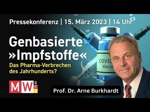 Pressekonferenz 15.03.2023 Prof. Dr. Arne Burkhardt