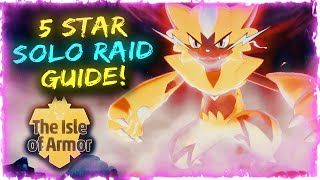 ⚡️ Zeraora 5 Star SOLO Max Raid Battle Guide! Pokemon Sword and Shield Isle of Armor DLC!