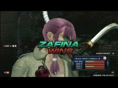 【鉄拳6】ザフィーナオフ 垂れ乳巌竜組手 その４