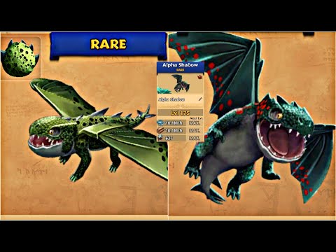ALPHA SHADOW MAX LEVEL 175 TITAN MODE - Dragons: Rise of Berk