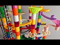 How to Build a Colourful Elevator Marble Run Extreme Set ☆ Educational Toys ☆ STEM DIY Toys