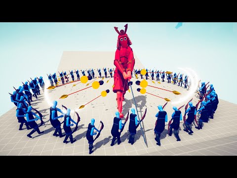 100x NEW BLAST ARCHER vs EVERY UNIT | TABS - Totally Accurate Battle Simulator