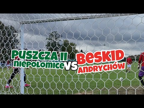IV liga małopolska: Puszcza II 0-3 Beskid (skrót)